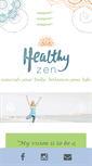 Mobile Screenshot of healthyzen.com
